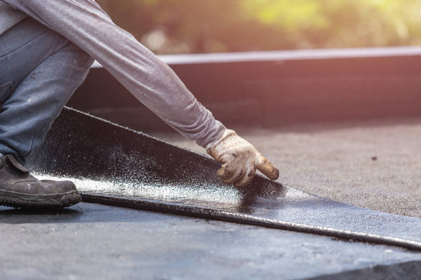 Professional Basement Waterproofing technician working in Onondaga, MI